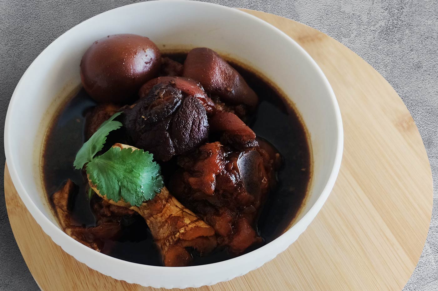 Pork Trotter in Black Vinegar and Ginger